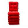 Coussins de chaise matelassés 40x40x8 cm - 3100