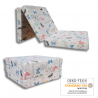 Matelas d'appoint pliant 195x65x10cm GLORY