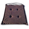 Coussins galettes de chaise 40x40x3 cm 1021- jeu de 2 pièces