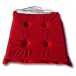 Coussins galettes de chaise 40x40x3 cm 3100 - jeu de 4 pièces