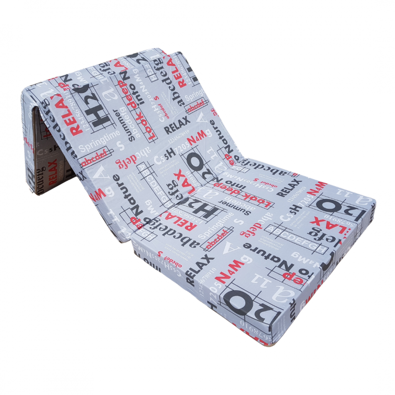 Matelas pliant 195x65x10 cm - NATURE