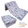 Matelas pliant 195x65x10 cm - NATURE