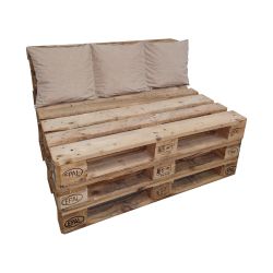 Matelas coussin pour canapé palette DOSSIER 120 x 40 x 10 cm - 1009