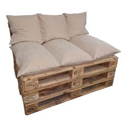 Matelas coussin pour canapé palette DOSSIER 120 x 40 x 10 cm - 1009