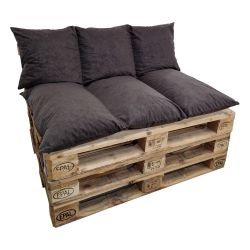 Matelas coussin pour canapé palette DOSSIER 120 x 40 x 10 cm - 1021