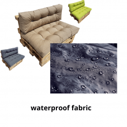 Matelas coussin pour canapé palette DOSSIER – ANTHRACITE