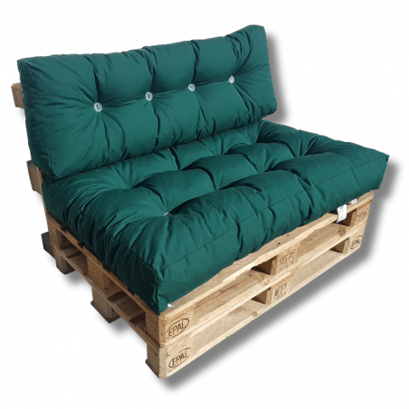 Coussins pour Canapé Palette- vert