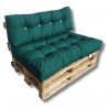 Coussins pour Canapé Palette- vert