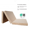 Une chauffeusse pliable 190 x 90 x 8 cm - 1009