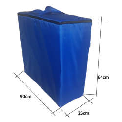 Sac de protection résistant à l'eau pour le matelas 190x90x8 cm - Bleu