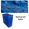 Sac de protection résistant à l'eau pour le matelas 195x65x10 cm bleu
