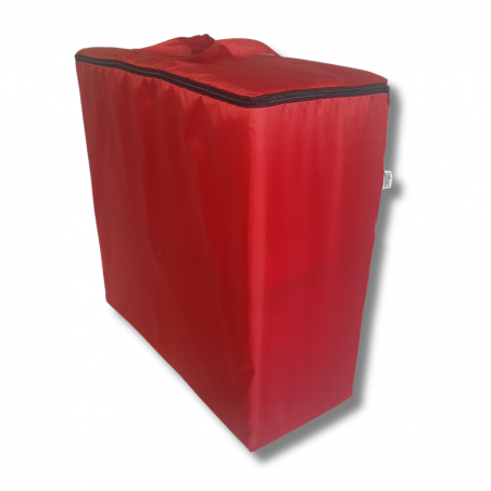 Sac de protection résistant à l'eau pour le matelas 200x70x10 cm rouge
