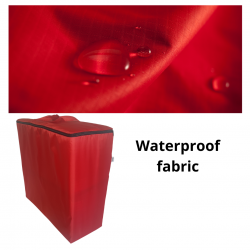 Sac de protection résistant à l'eau pour le matelas 200x70x10 cm rouge