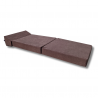 Matelas fauteuil pliant 160x60x12 cm  - 1021