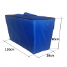Sac de protection résistant à l'eau pour le matelas 200x120x10 cm - Bleu