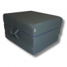 Matelas pliant visco Lux 195 x 75 x 15 cm - Anthracite