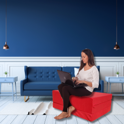 Housse pour le matelas 195x65x10 cm - 3100