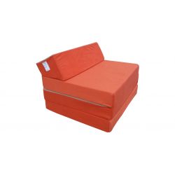 Housse pour le fauteuil matelas avec la tête de lit 200x70x10 cm - 1333