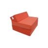 Housse pour le fauteuil matelas avec la tête de lit 200x70x10 cm - 1333