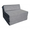 Housse pour le fauteuil matelas avec la tête de lit 200x70x10 cm - 1008