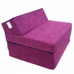 Housse pour le fauteuil matelas avec la tête de lit 200x70x10 cm - 1224