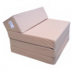 Housse pour le fauteuil matelas avec la tête de lit 200x70x10 cm - 1009