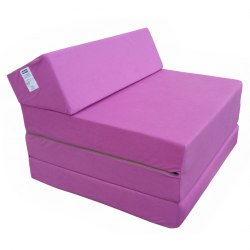 Housse pour le fauteuil matelas avec la tête de lit 200x70x10 cm - 1227