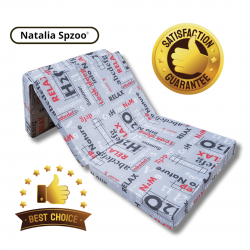 Housse pour le matelas 195x65x10 cm - NATURE