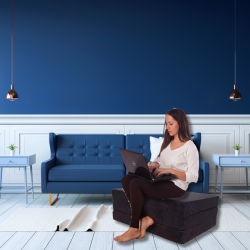 Une chauffeusse pliable 180 x 120 x 8 cm 0001