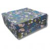 Matelas pliant chauffeuse pliable 195x65x8 cm 001