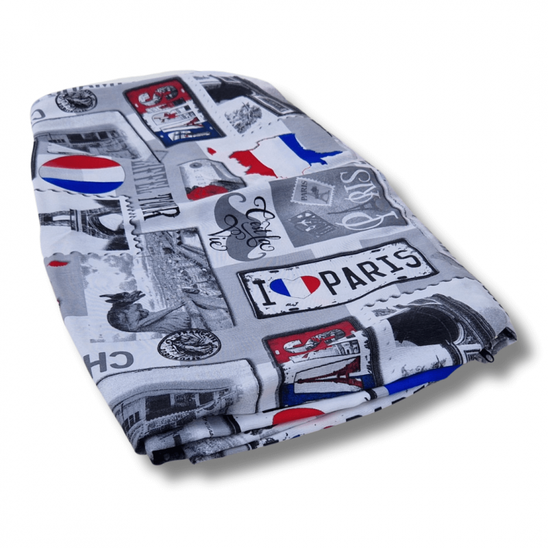 Housse pour le sofa matelas avec la tête de lit 200x120x10 cm- PARIS