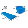 Matelas fauteuil pliant 195x70x10 cm - 1331