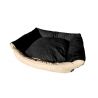 Lit pour chien MAX taille M en noir et beige