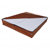 Une chauffeusse pliable 200 x 120 x 8 cm - 1000