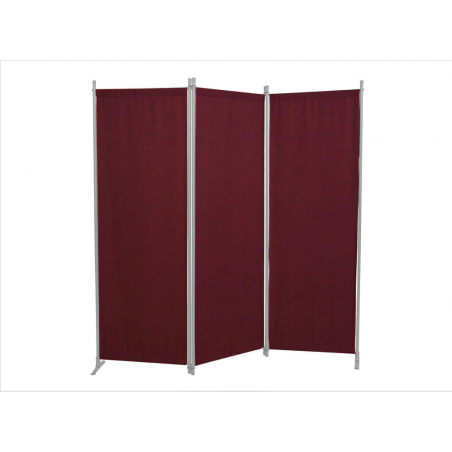Paravent, séparateur en 3 parties – Bordeaux